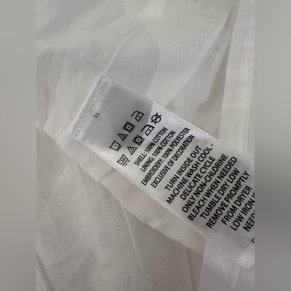 🐰4T 100% Cotton Floral Embroidered Puff Sleeve Spring Bunny Toddler Dress NWT - Picture 14 of 16